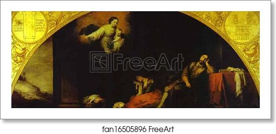 Free art print of The Dream of the Patrician by Bartolomé Esteban Murillo Free art print of The Dream of the Patrician by Bartolomé Esteban Murillo