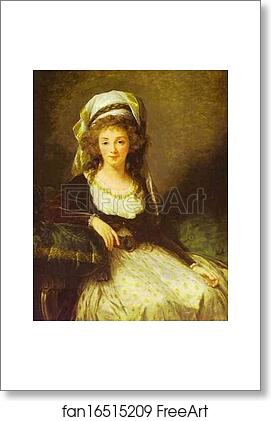 Free art print of Portrait of a Lady by Louise-Elisabeth Vigée-Lebrun