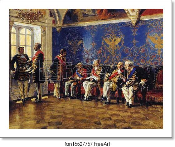 Free art print of Waiting for a Hearing by Vladimir Makovsky Free art print of Waiting for a Hearing by Vladimir Makovsky