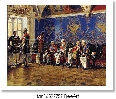 Free art print of Waiting for a Hearing by Vladimir Makovsky Free art print of Waiting for a Hearing by Vladimir Makovsky