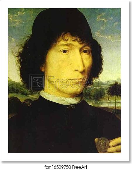Free art print of Portrait of an Italian with a Roman Coin (Giovannide Candida) by Hans Memling Free art print of Portrait of an Italian with a Roman Coin (Giovannide Candida) by Hans Memling
