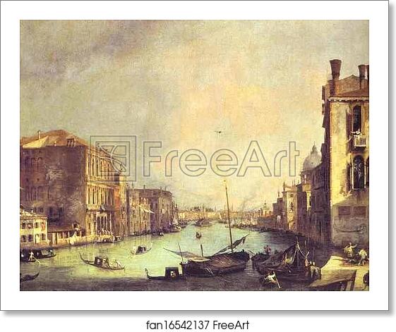 Free art print of Grand Canal: Looking East, from the Campo San Vio by Giovanni Antonio Canale, Called Canaletto Free art print of Grand Canal: Looking East, from the Campo San Vio by Giovanni Antonio Canale, Called Canaletto