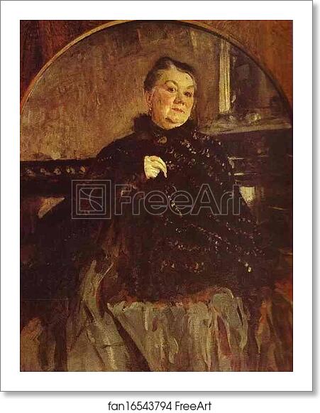 Free art print of Portrait of the Actress Glikeria Fedotova by Valentin Serov Free art print of Portrait of the Actress Glikeria Fedotova by Valentin Serov