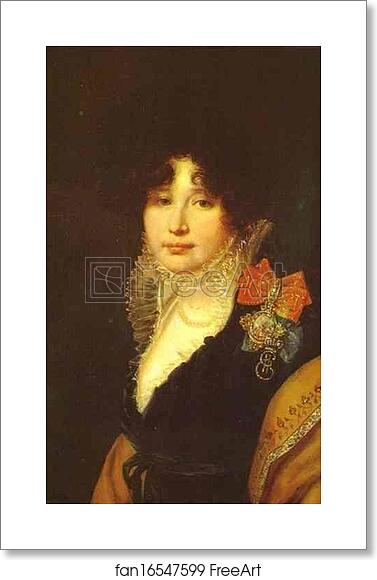 Free art print of Portrait of the Princess A. V. Scherbatova by Orest Kiprensky Free art print of Portrait of the Princess A. V. Scherbatova by Orest Kiprensky
