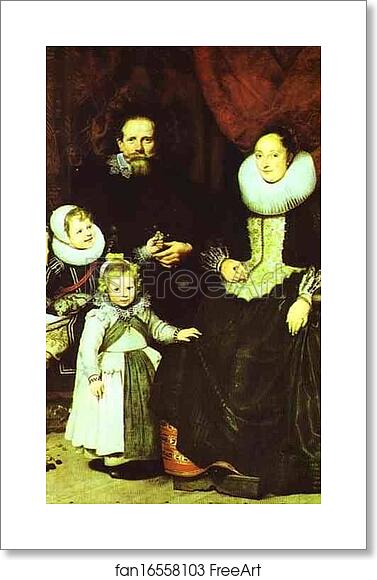 Free art print of Portrait of the Artist with his Family by Cornelis De Vos Free art print of Portrait of the Artist with his Family by Cornelis De Vos