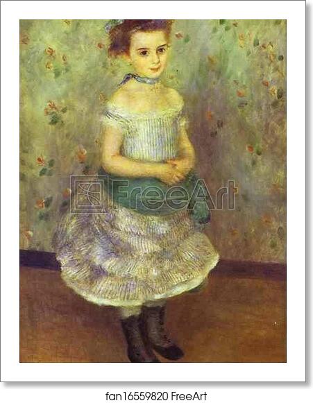 Free art print of Jeanne Durand-Ruel by Pierre-Auguste Renoir Free art print of Jeanne Durand-Ruel by Pierre-Auguste Renoir