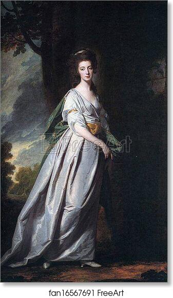 Free art print of Mrs Thomas Scott Jackson by George Romney