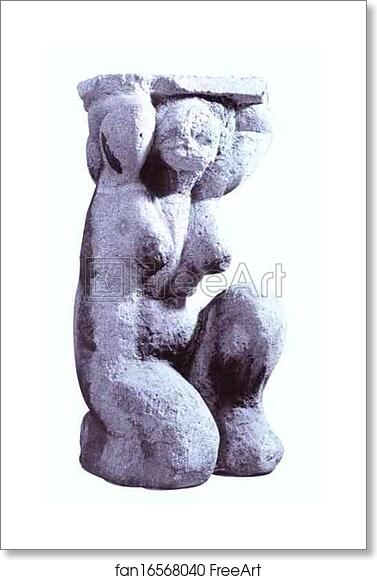 Free art print of Caryatid by Amedeo Modigliani Free art print of Caryatid by Amedeo Modigliani