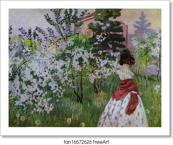 Free art print of Spring by Victor Borisov-Musatov