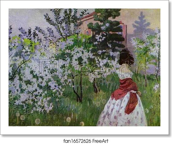 Free art print of Spring by Victor Borisov-Musatov Free art print of Spring by Victor Borisov-Musatov
