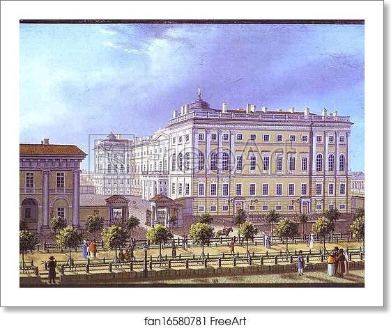 Free art print of Anichkov Palace in St. Petersburg by Wilhelm Barth Free art print of Anichkov Palace in St. Petersburg by Wilhelm Barth
