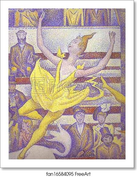 Free art print of The Circus by Georges Seurat Free art print of The Circus by Georges Seurat