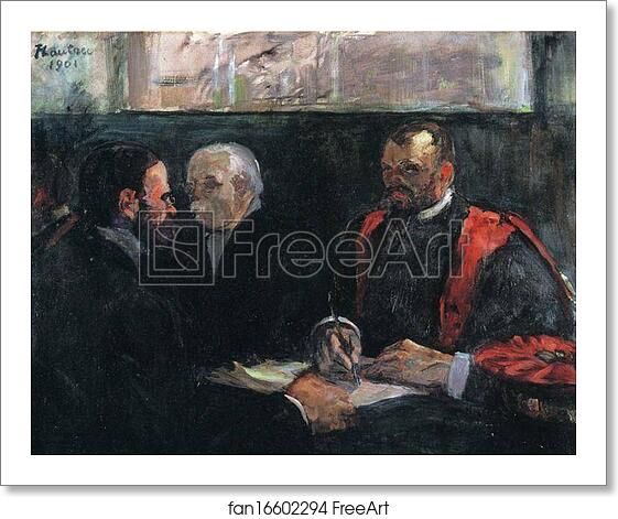 Free art print of An Examination at the Faculty of Medicine by Henri De Toulouse-Lautrec Free art print of An Examination at the Faculty of Medicine by Henri De Toulouse-Lautrec