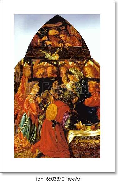 Free art print of The Seed of David by Dante Gabriel Rossetti
