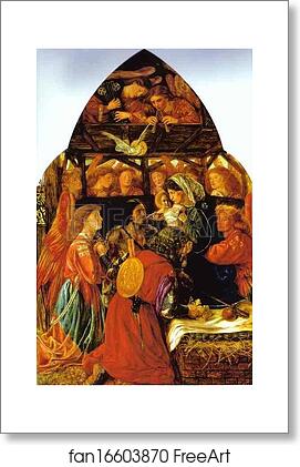Free art print of The Seed of David by Dante Gabriel Rossetti