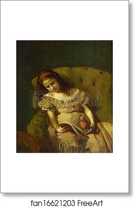 Free art print of Books Got Her by Ivan Kramskoy Free art print of Books Got Her by Ivan Kramskoy
