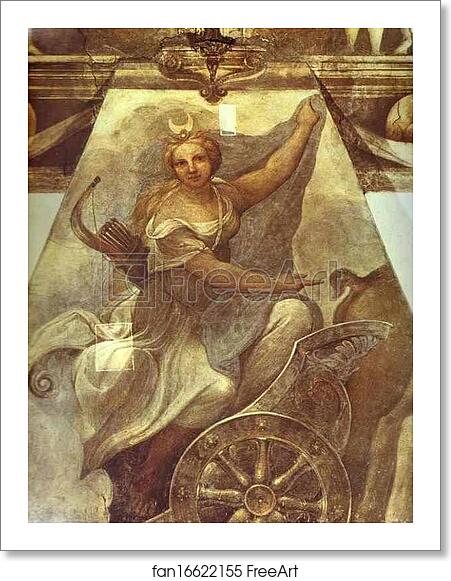 Free art print of Diana by Correggio