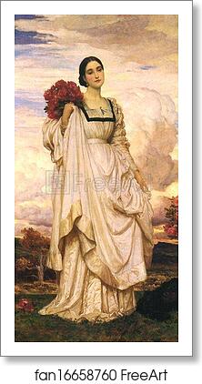 Free art print of The Countess Brownlow by Frederick Leighton