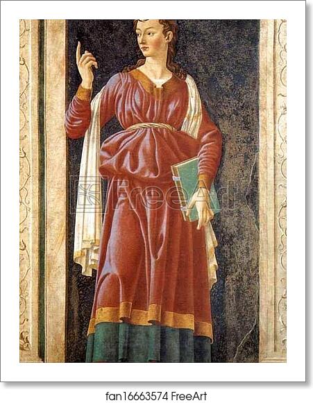 Free art print of The Camaean Sibyl by Andrea Del Castagno Free art print of The Camaean Sibyl by Andrea Del Castagno