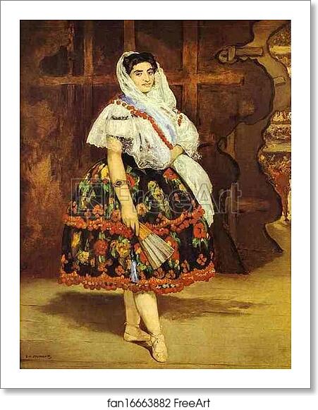 Free art print of Lola de Valence by Edouard Manet Free art print of Lola de Valence by Edouard Manet