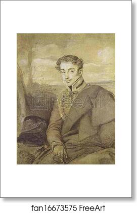 Free art print of Portrait of A. I. Dmitriyev-Mamonov by Orest Kiprensky
