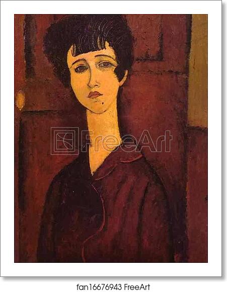 Free art print of Portrait of a Girl (Victoria) by Amedeo Modigliani Free art print of Portrait of a Girl (Victoria) by Amedeo Modigliani