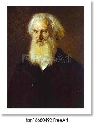 Free art print of Portrait of the Artist Mikhail Dyakonov by Ivan Kramskoy