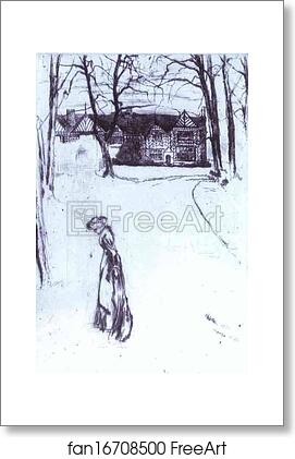 Free art print of Speke Hall by James Abbott Mcneill Whistler Free art print of Speke Hall by James Abbott Mcneill Whistler