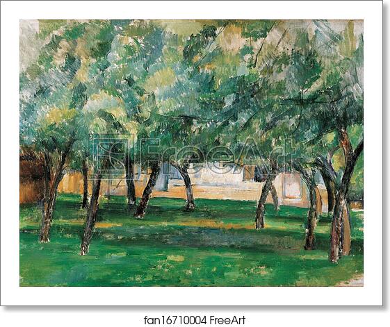 Free art print of Farm in Normandy, c. 1885-86 by Paul Cézanne Free art print of Farm in Normandy, c. 1885-86 by Paul Cézanne