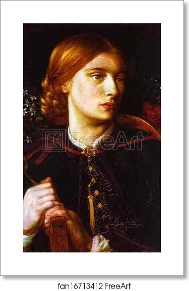 Free art print of Portrait of Maria Leathart by Dante Gabriel Rossetti Free art print of Portrait of Maria Leathart by Dante Gabriel Rossetti