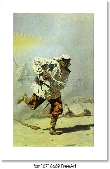 Free art print of Mortally Wounded by Vasily Vereshchagin Free art print of Mortally Wounded by Vasily Vereshchagin