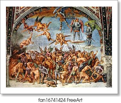 Free art print of The Hell by Luca Signorelli