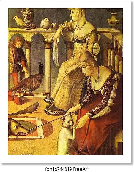 Free art print of Two Court Ladies by Vittore Carpaccio Free art print of Two Court Ladies by Vittore Carpaccio