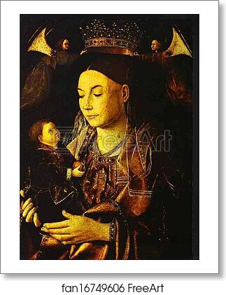 Free art print of Madonna and Child by Antonello Da Messina