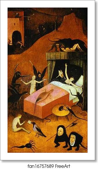 Free art print of Death of the Reprobate by Hieronymus Bosch Free art print of Death of the Reprobate by Hieronymus Bosch