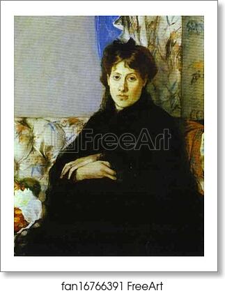 Free art print of Portrait of Madame Pontillon by Berthe Morisot