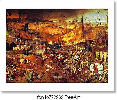 Free art print of The Triumph of Death by Pieter Bruegel The Elder