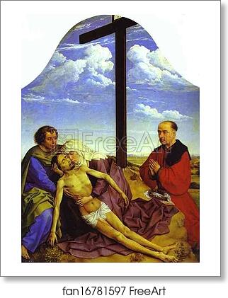 Free art print of Pieta by Rogier Van Der Weyden