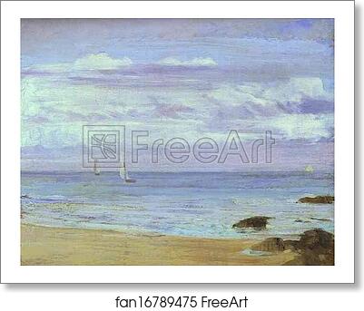 Free art print of Blue and Silver: Trouville by James Abbott Mcneill Whistler Free art print of Blue and Silver: Trouville by James Abbott Mcneill Whistler