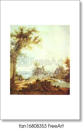 Free art print of The Stone Bridge by Connetable Square at Gatchina by Semion Shchedrin Free art print of The Stone Bridge by Connetable Square at Gatchina by Semion Shchedrin