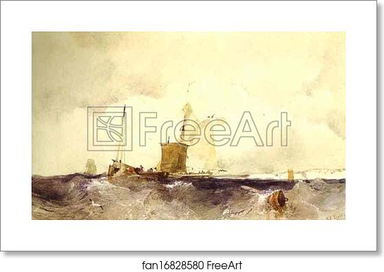 Free art print of At the English Coast by Richard Parkes Bonington Free art print of At the English Coast by Richard Parkes Bonington