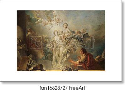 Free art print of Pygmalion and Galatea by François Boucher