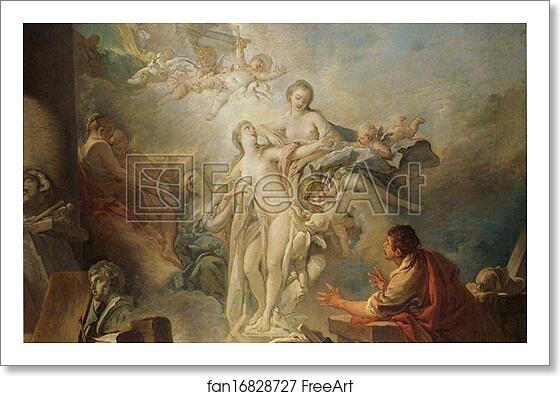 Download Free Art Print Of Pygmalion And Galatea By Francois Boucher Oil For Android Wallpaper Free Art Print Of Pygmalion And Galatea By Francois Boucher Oil For iPhone
