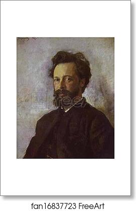 Free art print of Portrait of Sergei Chokolov by Valentin Serov
