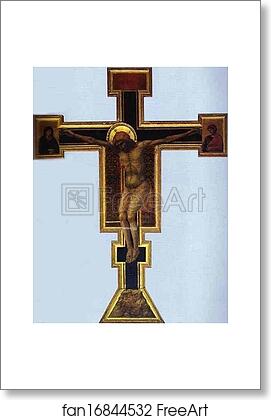 Free art print of Crucifix by Giotto