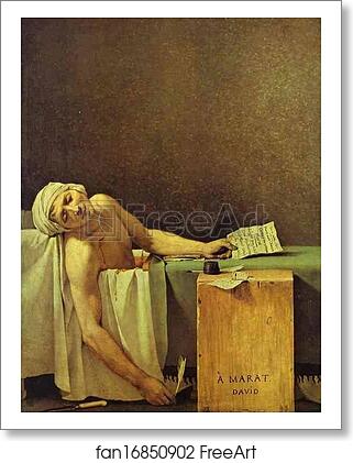 Free art print of Death of Marat by Jacques-Louis David Free art print of Death of Marat by Jacques-Louis David