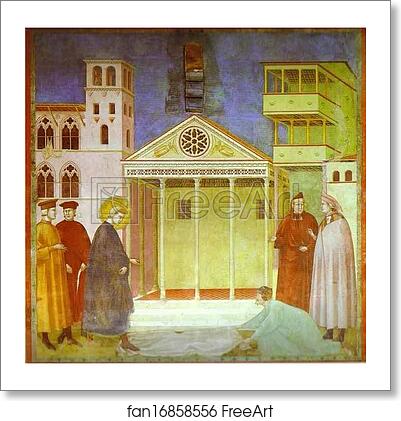 Free art print of Homage of a Simple Man by Giotto