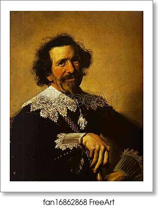 Free art print of Portrait of Pieter van den Broecke by Frans Hals