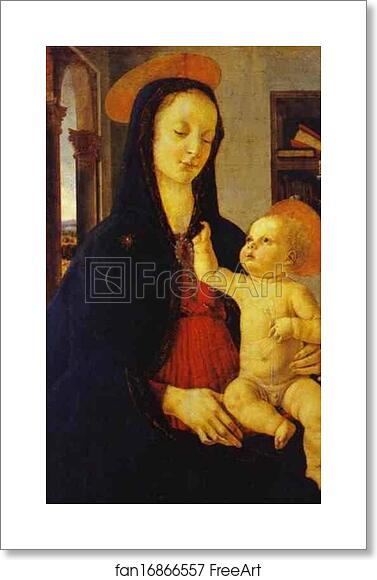 Free art print of The Virgin and Child by Domenico Ghirlandaio Free art print of The Virgin and Child by Domenico Ghirlandaio