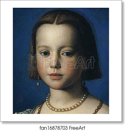 Free art print of Portrait of Bia de'Medici. Detail by Agnolo Bronzino Free art print of Portrait of Bia de'Medici. Detail by Agnolo Bronzino